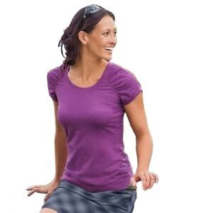 ATHLETA Tinsley Tee in Purple